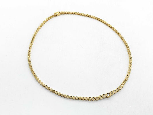 D2.00ct K18 25.7g Necklace 