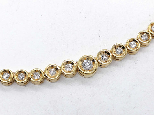 D2.00ct K18 25.7g Necklace 