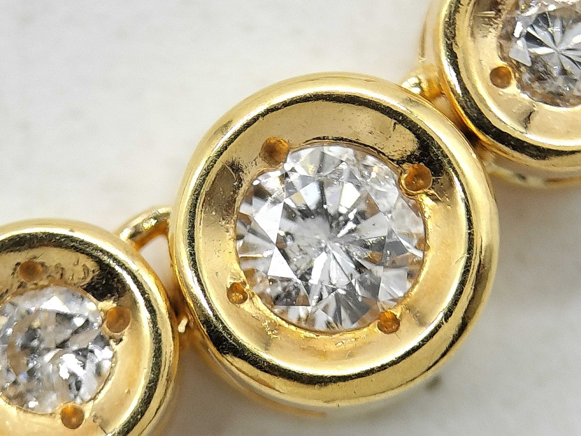 D2.00ct K18 25.7g Necklace 
