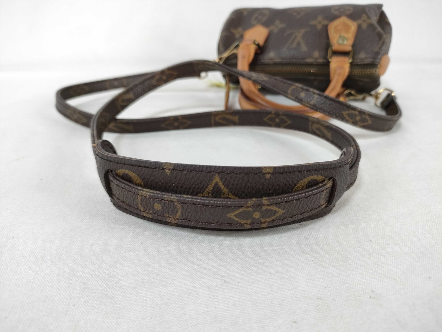 LOUIS VUITTON Monogram Mini Speedy Shoulder Bag