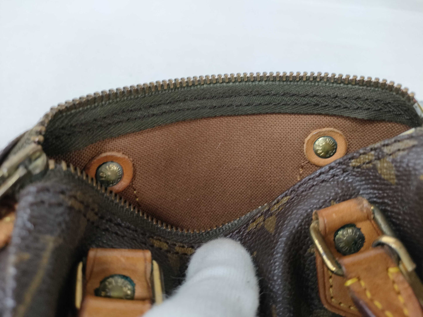 LOUIS VUITTON Monogram Mini Speedy Shoulder Bag