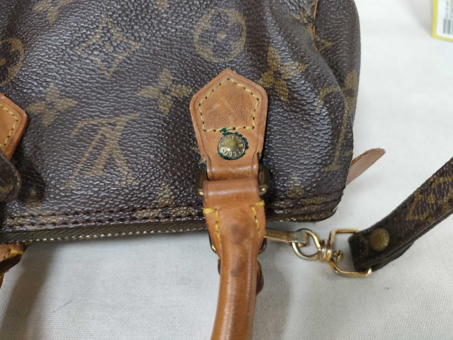 LOUIS VUITTON Monogram Mini Speedy Shoulder Bag