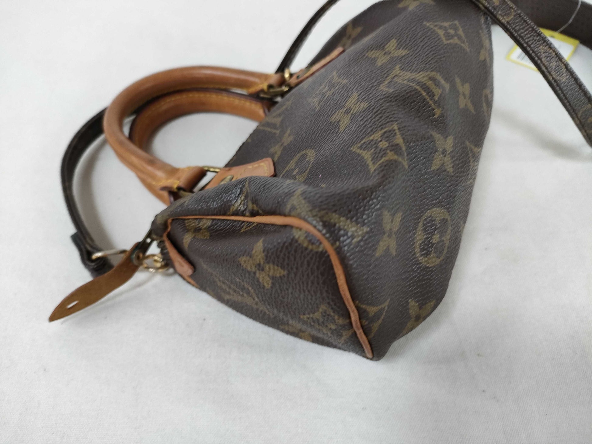 LOUIS VUITTON Monogram Mini Speedy Shoulder Bag