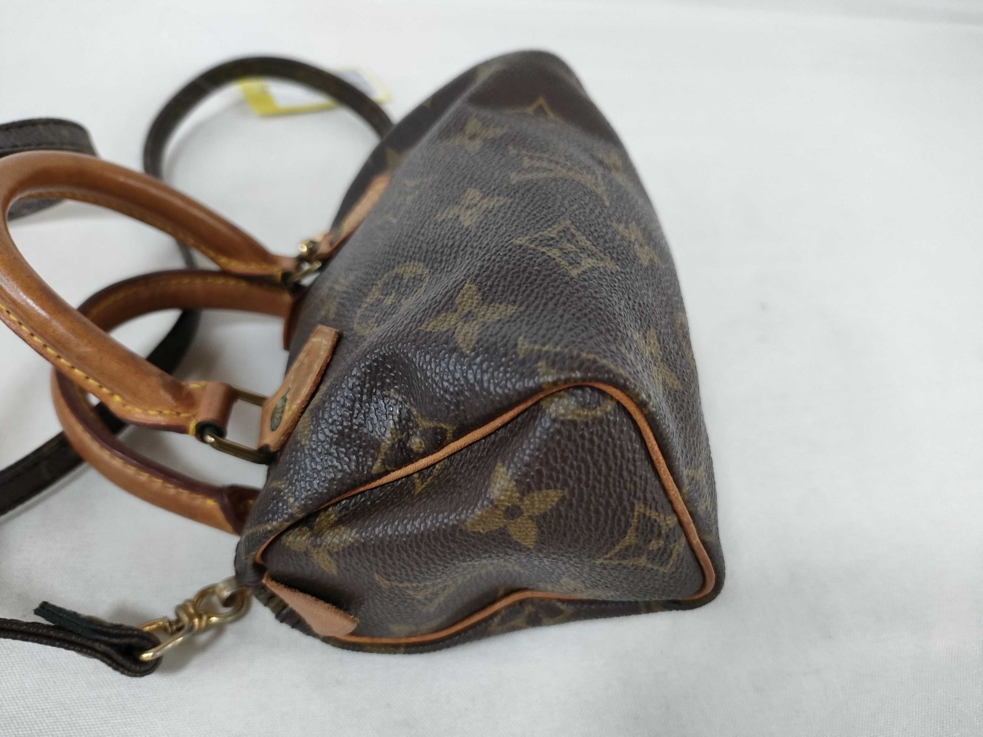 LOUIS VUITTON Monogram Mini Speedy Shoulder Bag
