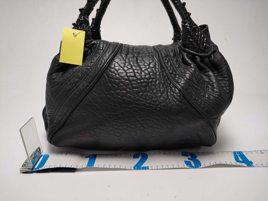 FENDI Zucca pattern spy bag leather handbag