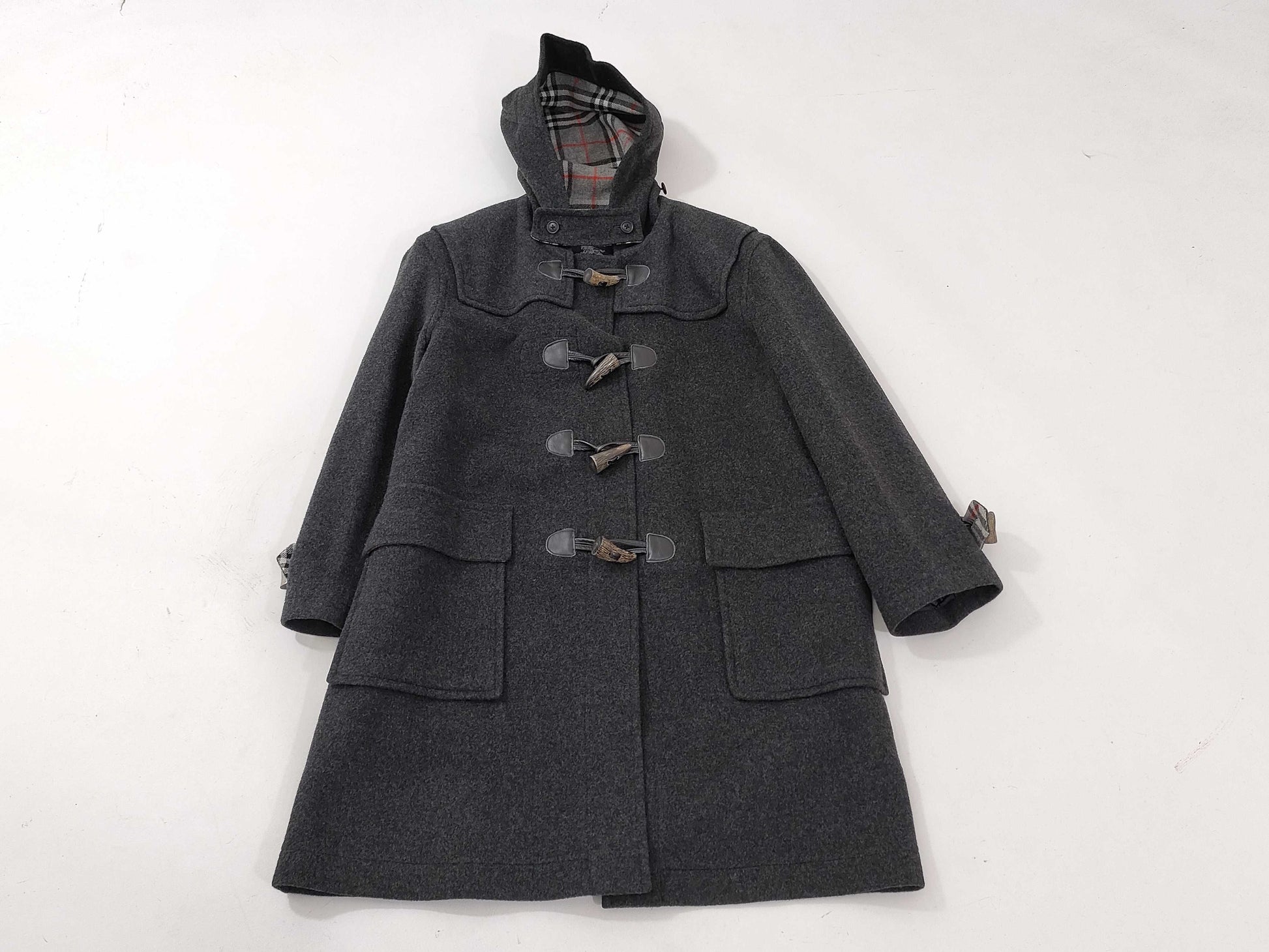 BURBERRY Burberrys/Duffle Coat/Gray Coat
