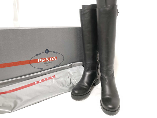 PRADA PRADA SPORT Embossed Logo Long Boots Other Shoes