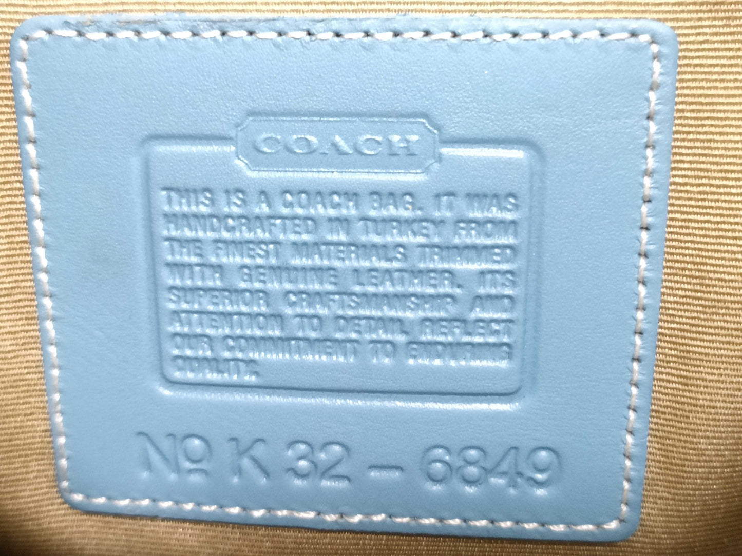 COACH Signature 3-Piece Shoulder Bag