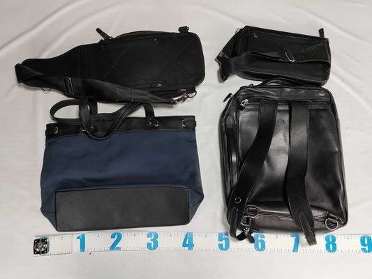 COACH, PORTER, and other men's handbags