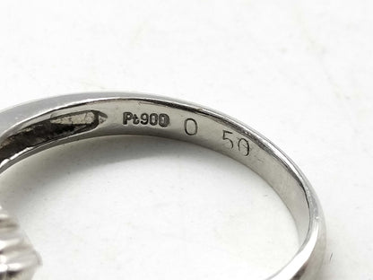 D0.50ct PT900 4.4g Ring 