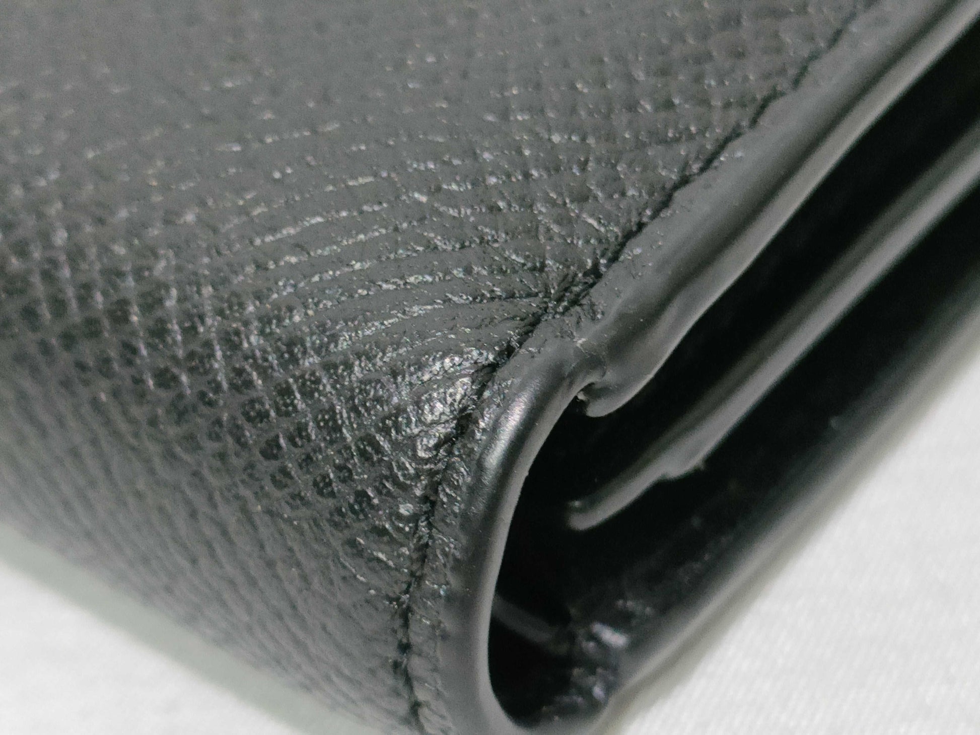 CELINE Leather Bifold Wallet Black Wallet
