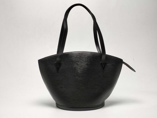 LOUIS VUITTON Epi M52262 Saint Jacques Noir Tote Bag