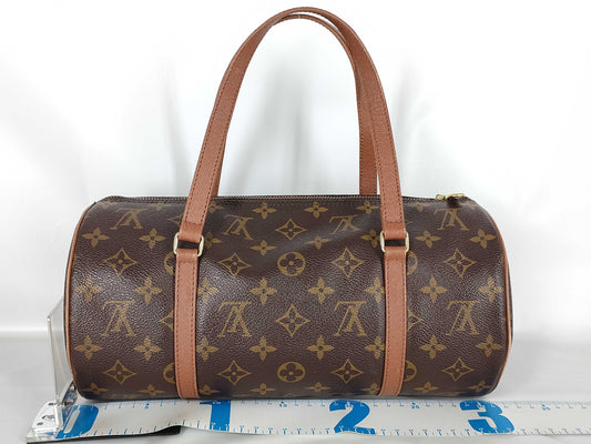 LOUIS VUITTON Monogram Old Papillon Handbag