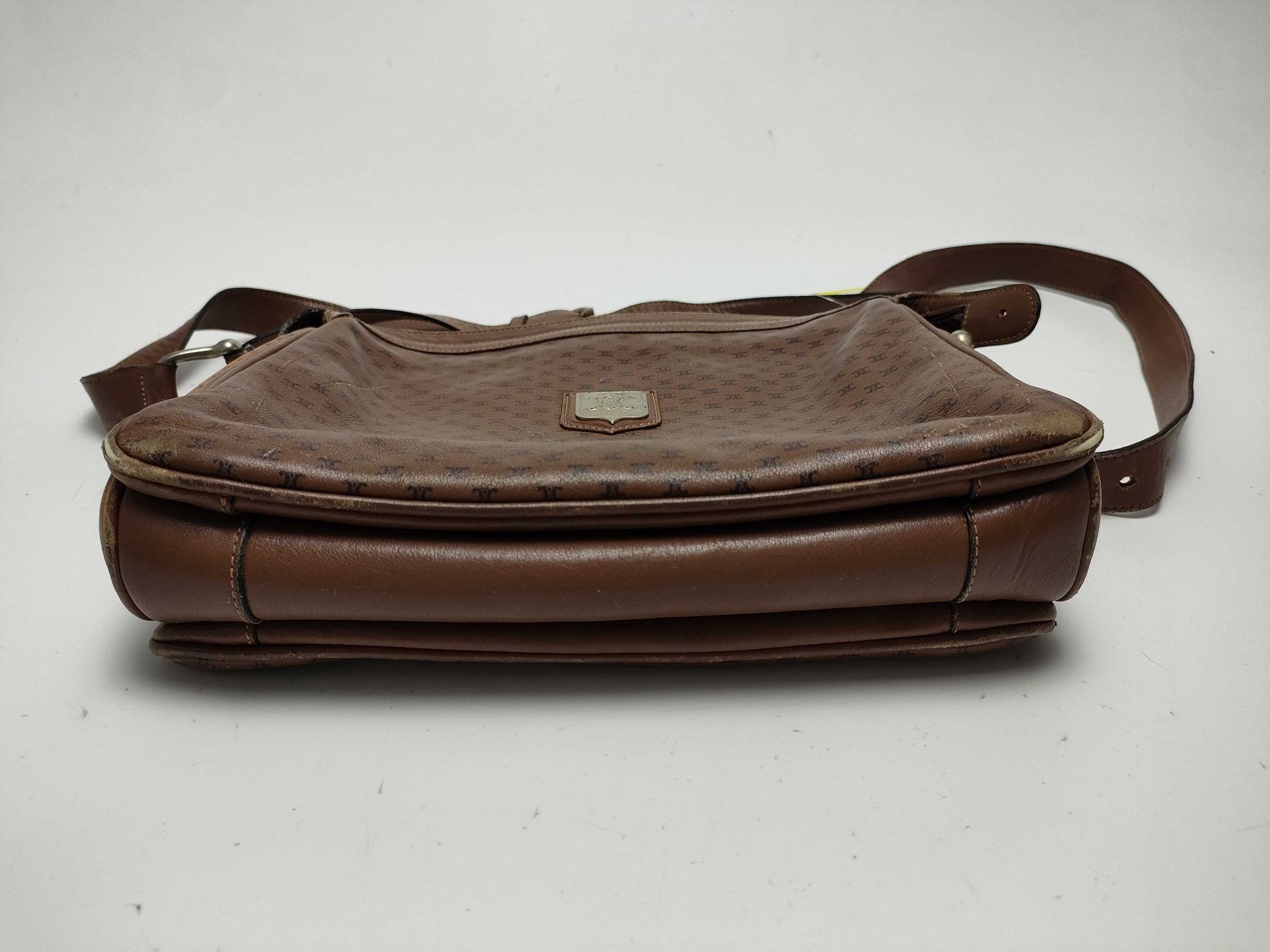 CELINE Vintage Leather Shoulder Bag