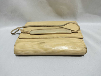 LOUIS VUITTON Epi Porte Monnaie Elastic Wallet M6346A