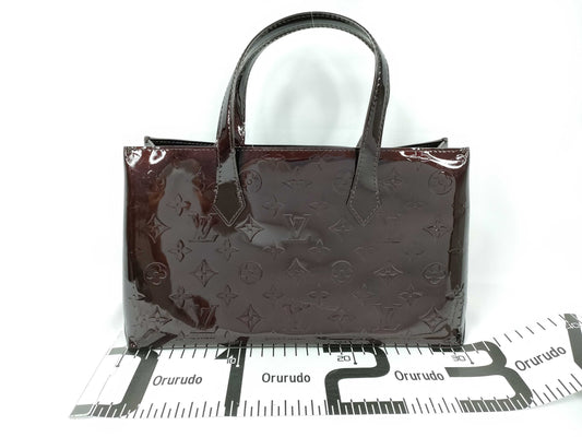 LOUIS VUITTON Vernis Wilshire PM M93641 Handbag