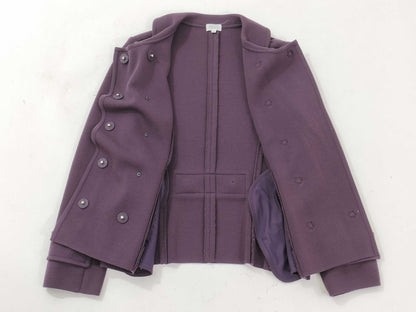 FOXEY double jacket purple jacket