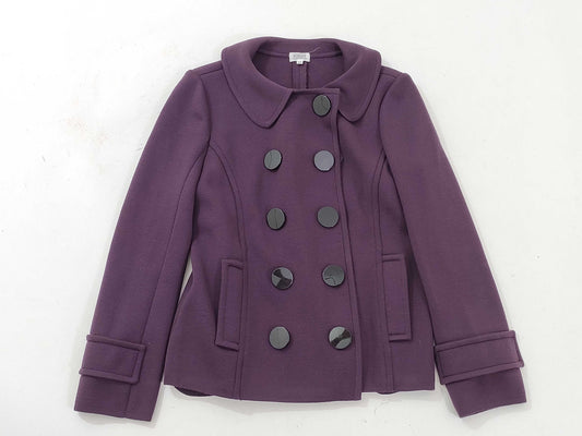 FOXEY double jacket purple jacket