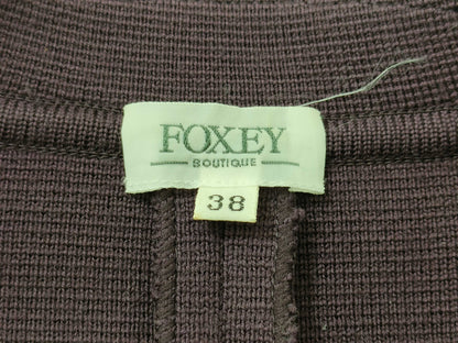 FOXEY double jacket purple jacket