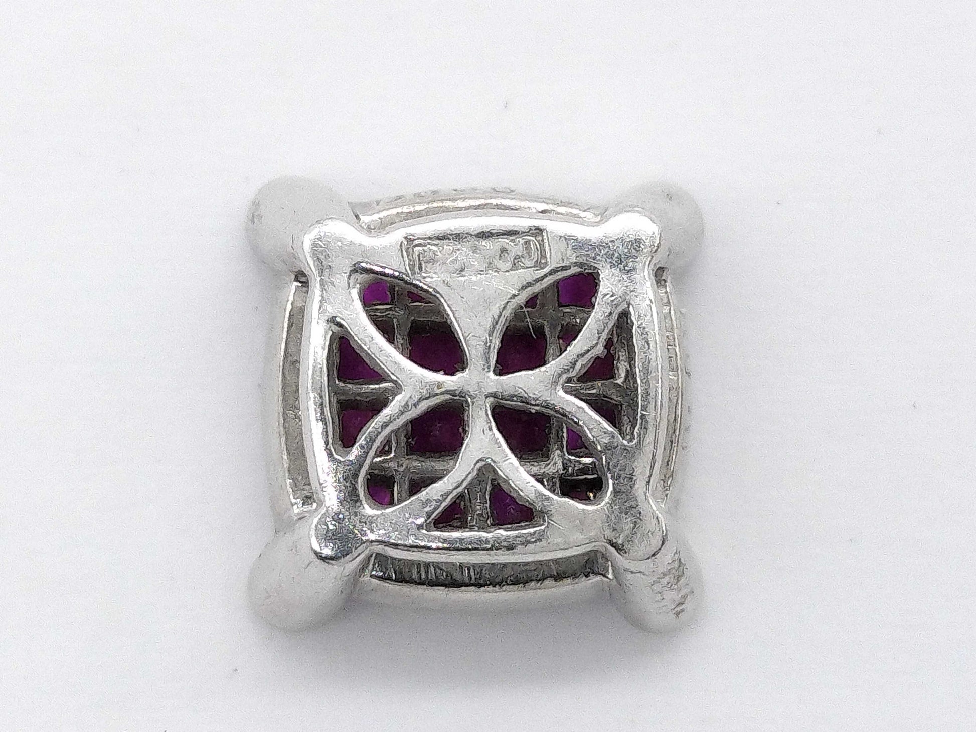 R0.70ct D0.06ct Pt900 2.4g Pendant Top 
