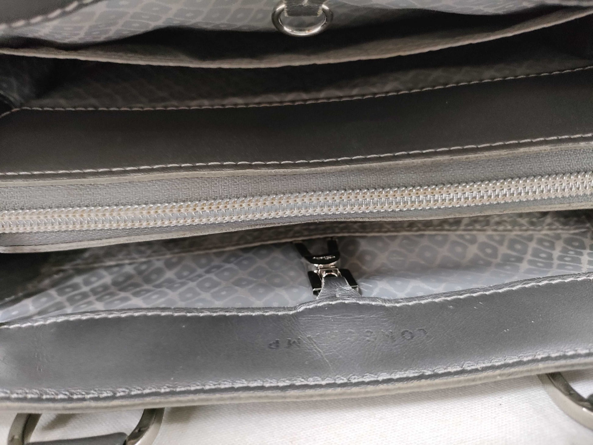 LONG CHAMP Leather 2-Way Handbag