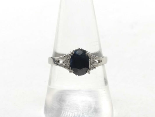S1.65ct D0.08ct PT900 3.9g Ring 
