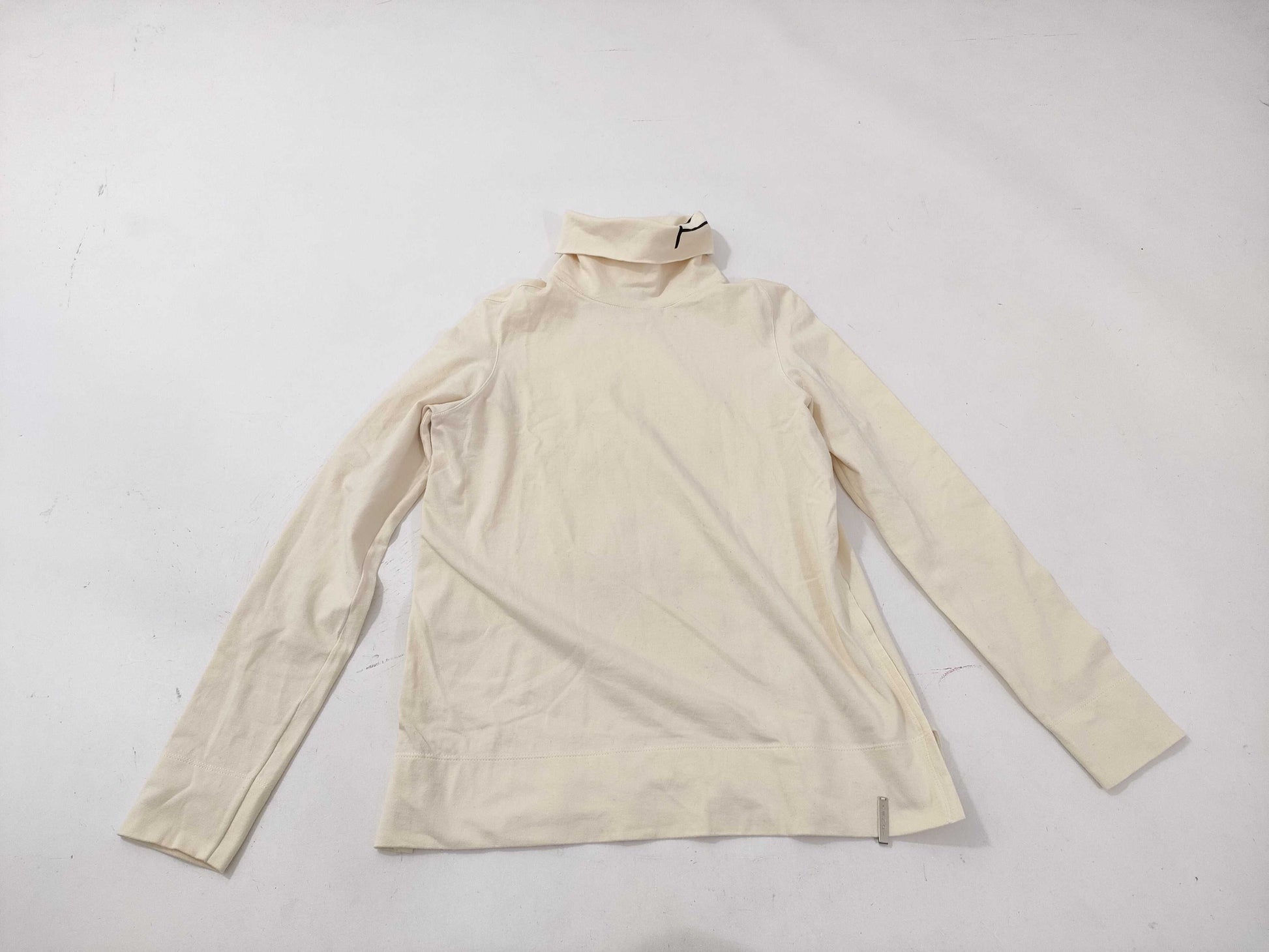 FENDI Turtleneck/Ivory/Cotton Top