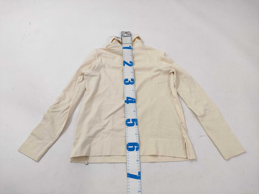 FENDI Turtleneck/Ivory/Cotton Top