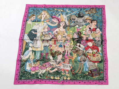 HERMES Carre Fairy Tales Scarf