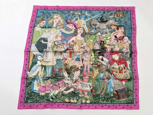 HERMES Carre Fairy Tales Scarf