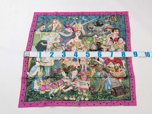 HERMES Carre Fairy Tales Scarf