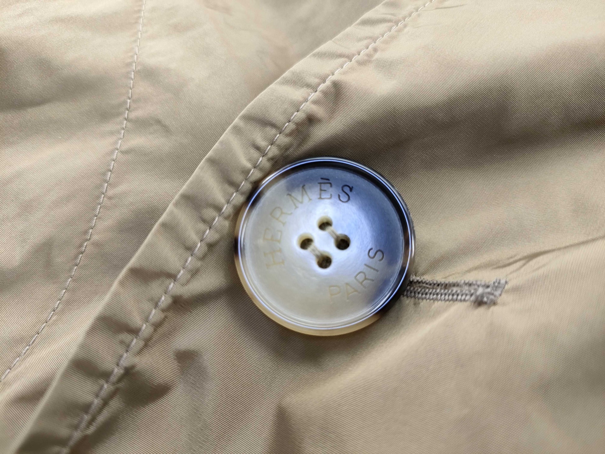 HERMES Leopard Print Reversible Coat Coat
