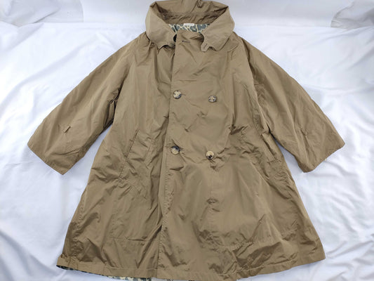 HERMES Leopard Print Reversible Coat Coat