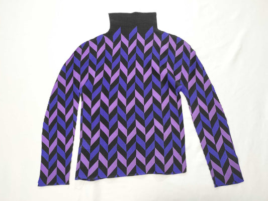 ISSEY MIYAKE Me/Pleated Cut and Sew/MI13FJ461 Tops
