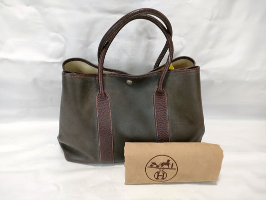 HERMES Garden Party Amazonia Tote Bag