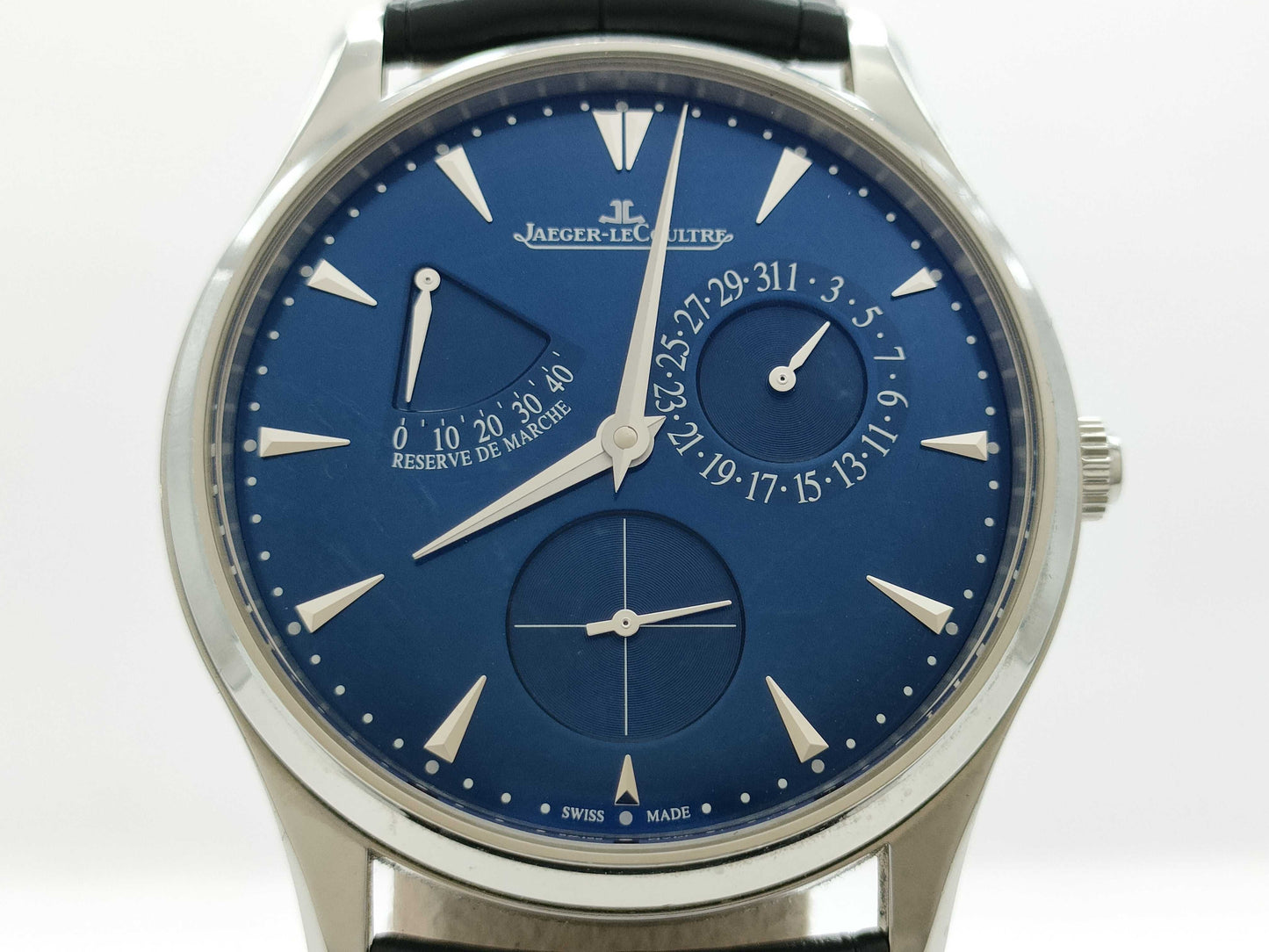 JAEGER LECOULTRE Q1378480 3479974 Blue Dial Men's Watch