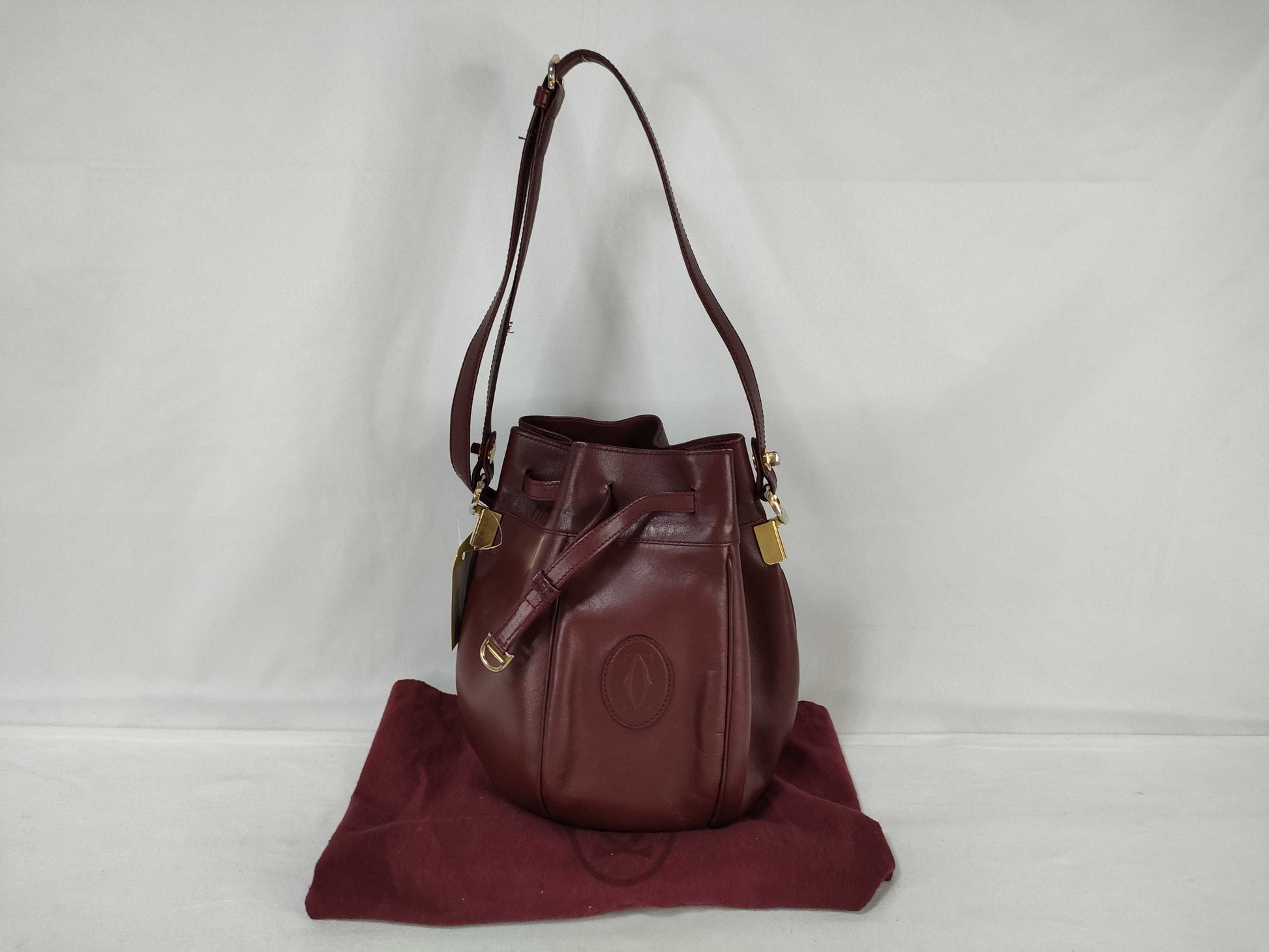 Cartier Drawstring Shoulder Bag