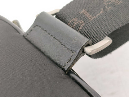 BURBERRY BLACK LABEL Black Label Shoulder Bag in Black Nylon Check
