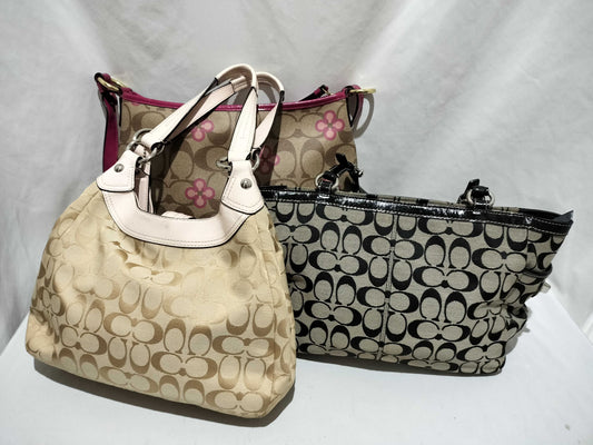 COACH Signature F20808/F17094/F14281 3-Piece Handbag
