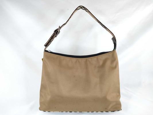 BURBERRY Blue Label Nylon One-Shoulder Handbag