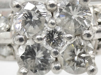 D0.76ct Pt900 4.2g Ring 