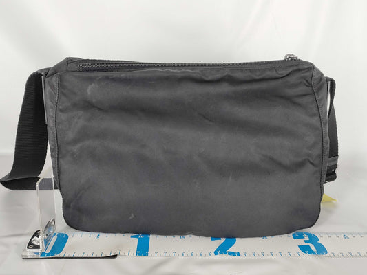 PRADA Nylon Shoulder Bag in Black