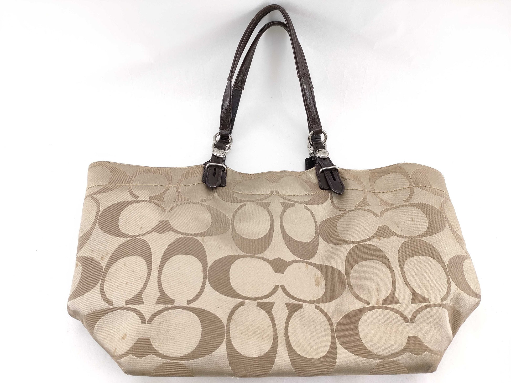 COACH Signature Shoulder/Tote Bag Set of 5