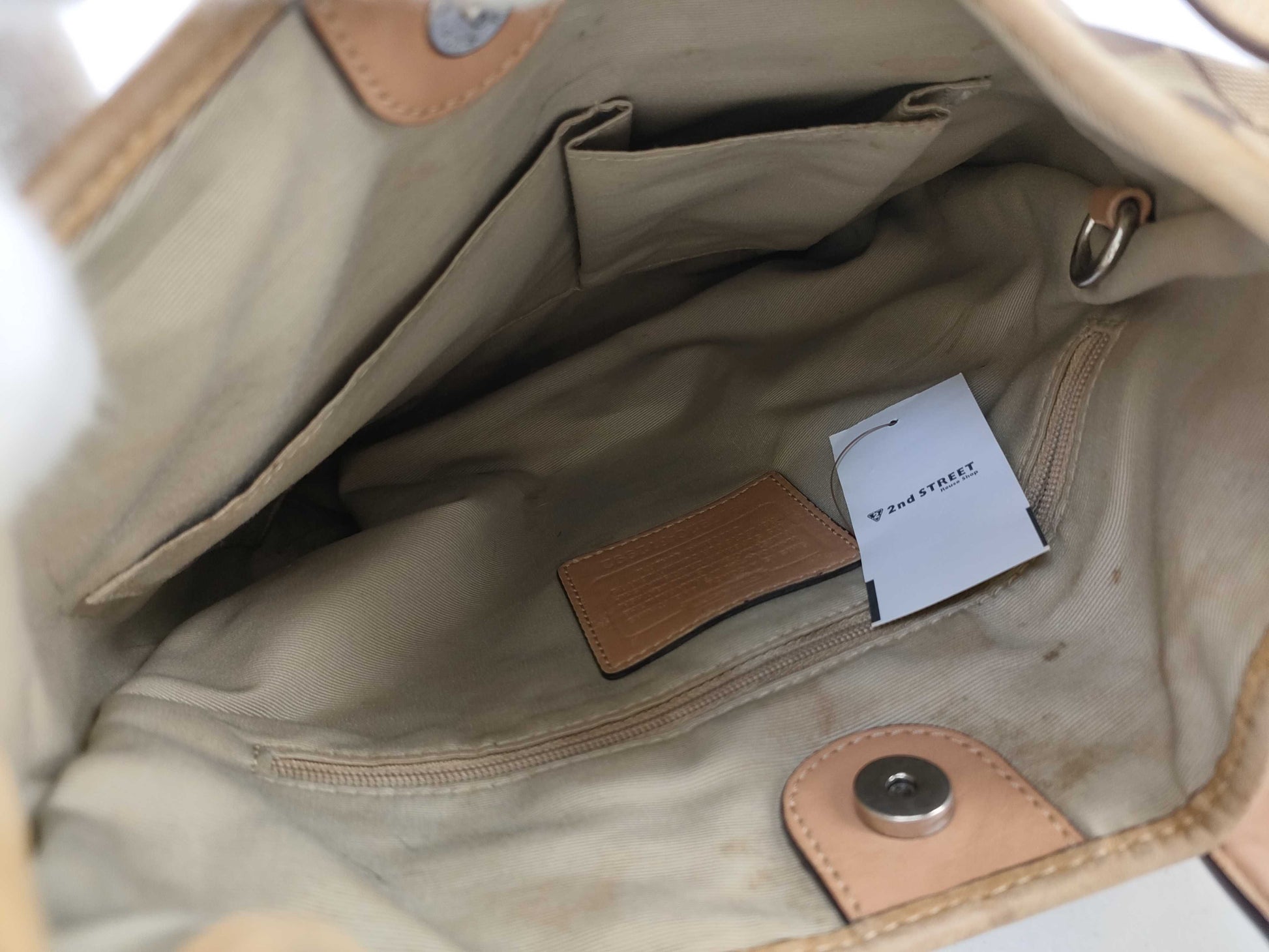 COACH Signature Shoulder/Tote Bag Set of 5