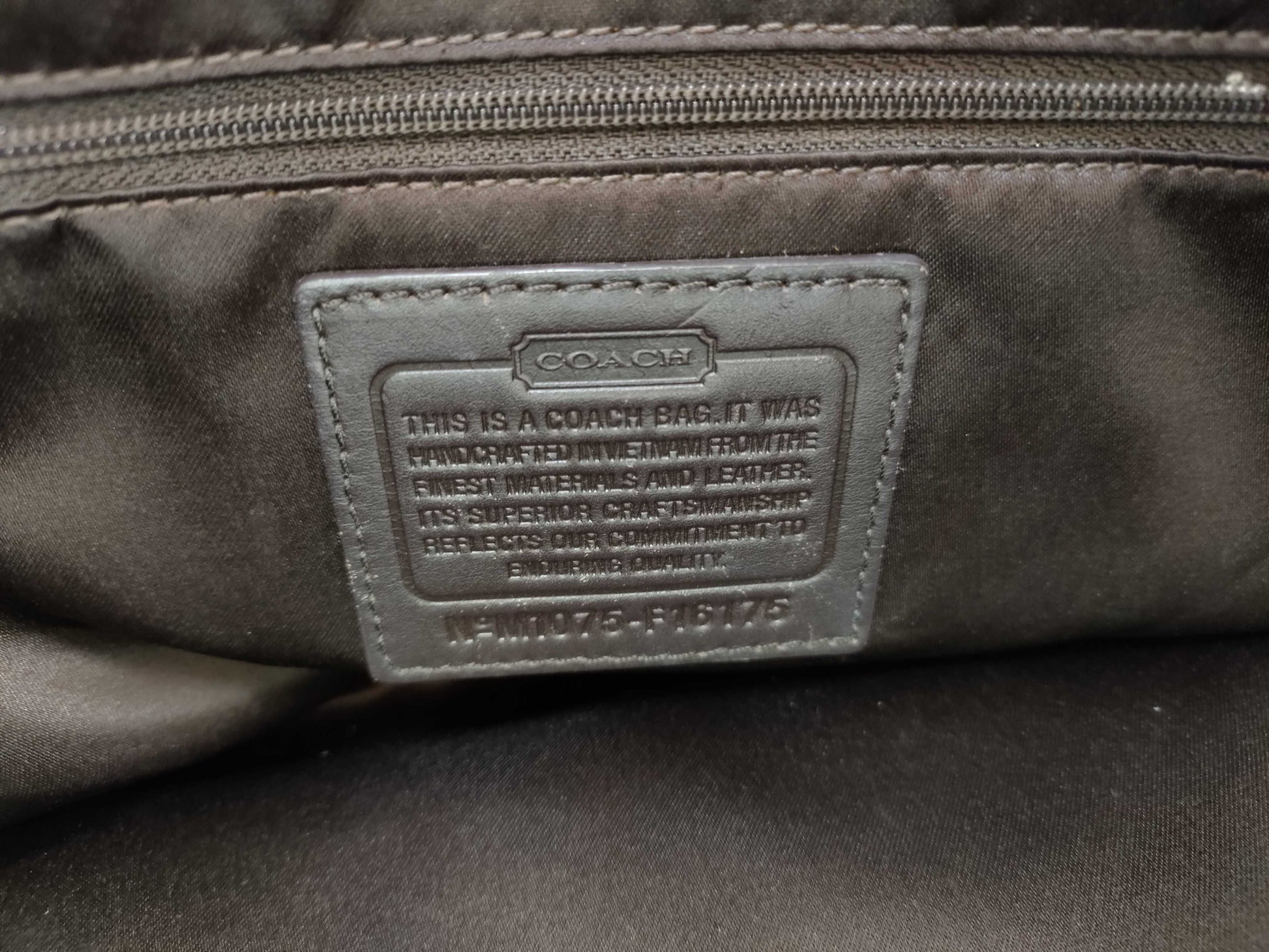 COACH Signature Shoulder/Tote Bag Set of 5