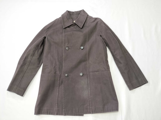 HERMES double-breasted coat coat