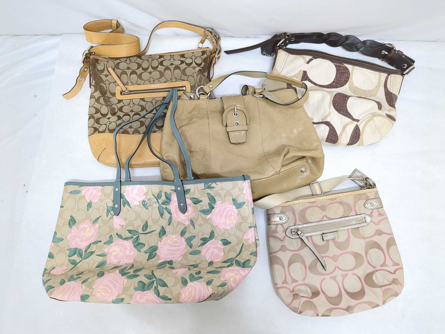 COACH Signature 5-Piece Shoulder Bag