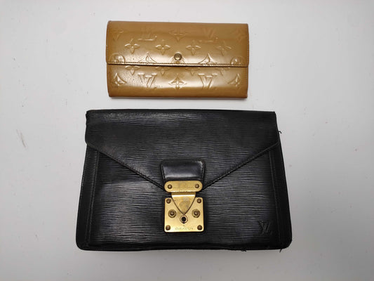 LOUIS VUITTON Epi M52612/Vernis M91380 Second Bag