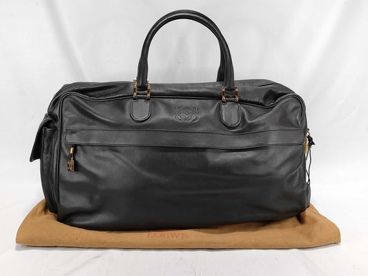 LOEWE Leather Anagram Boston Bag Boston Bag