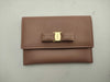 Salvatore Ferragamo Vara Card Case, Pink. Card Case, Pass Case, Business Card Case.